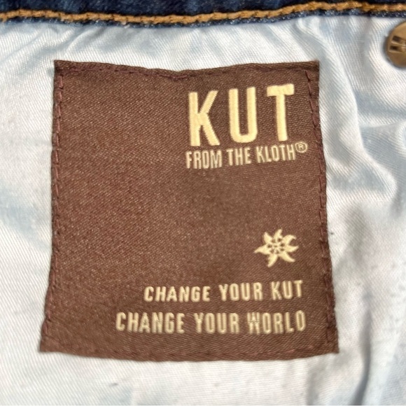 KUT FROM THE KLOTH Women’s Toothpick Skinny Mid-Rise Jeans Light Distress‎ 8S - Picture 7 of 13